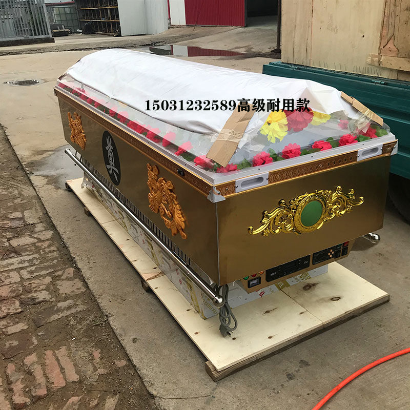 Ice coffin refrigerator refrigerated ice coffin constant temperature stainless steel luxury ice coffin logistics