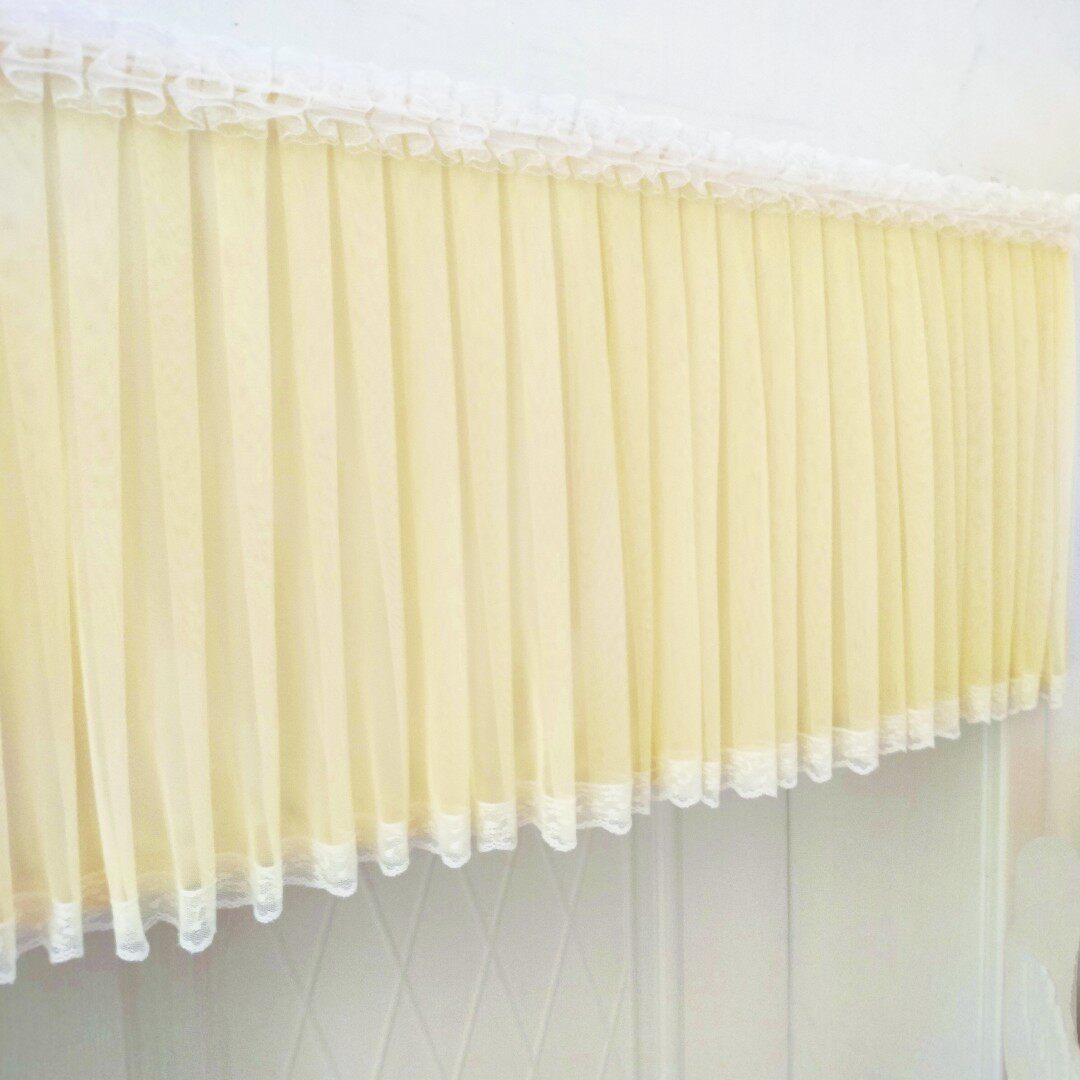 Anhong Home Full Custom Curtain Curtain Curtain Mantle Head Yellow Light Purple Blue Lace Lace Lace Curtain Curtain