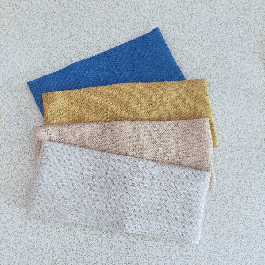 Full cloth handmade simple modern Velcro pastoral beige yellow curtain straps door curtain buckle