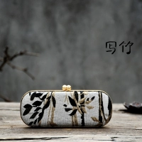 Бамбуковый футляр для очков для письма