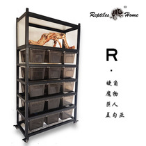 Reptile breeding metal climbing cabinet snake rack eyelash horn BAO WEN gecko breeding breeding shelf drawer breeding cabinet