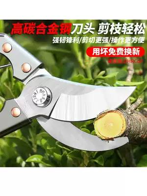 Farmer Sanquan garden gardening pruning cutter branch flower scissors fruit tree scissors pruning cutter rough branch labor-saving tool