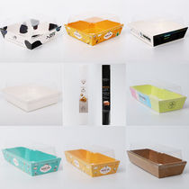 Long square sky and earth cover cake box snow Mei Niang sandwich meat pine Beckham towel roll puff box box