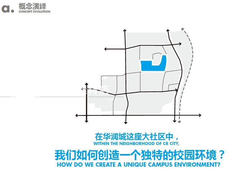 T2159中小学校园景观概念设计方案效果图平面分析图汇报合集-5