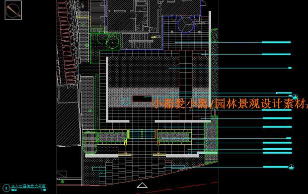T2223杭州某度假酒店景观设计方案CAD施工图附实景照片-12