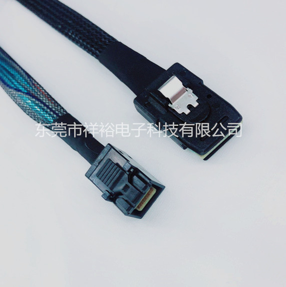 Xiang Yu's new built-in Mini sas36 HD SFF8643 SFF8643 toSFF8087 hard disc line 1m