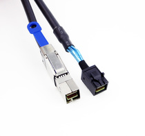 External Mini sas High Density SFF-8644 to SFF-8643 data 1m server cable