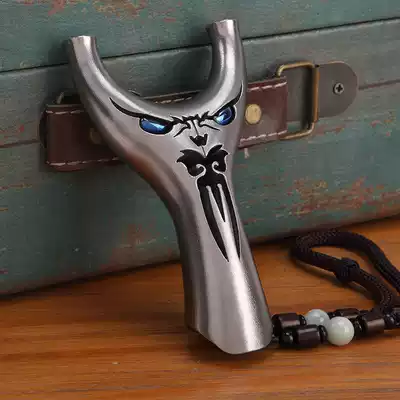 All-titanium alloy anti-bending outdoor precision flying tiger slingshot competitive flat leather rubber band slingshot TC21 practical combat professional