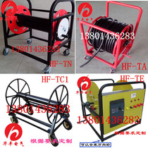 Customized high-quality steel cable reel 100m-500m hand push heavy-duty cable reel