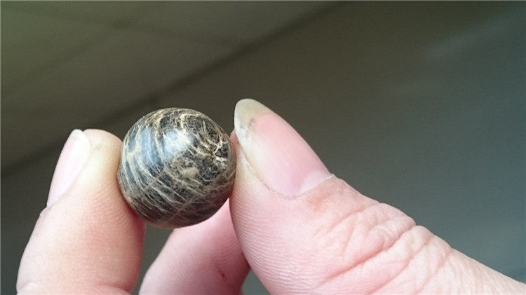 Cultural period Gaogu local jade beads phosgene is good, beautiful, beautiful, 15 5mm Gaogu beads are not old and free