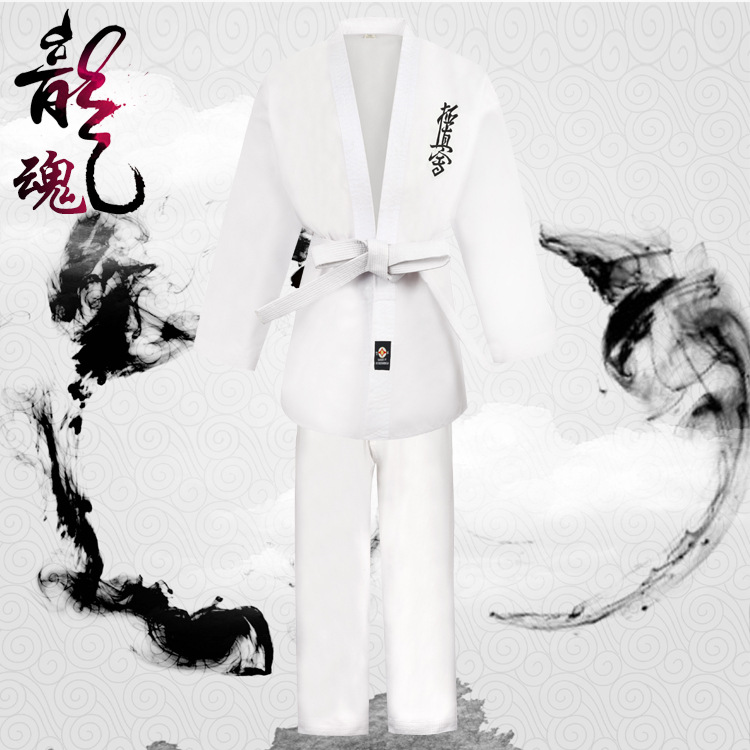Manufacturer Direct 220 gr Heavy Diagonal Tattoo Cotton Polar really karate Children's adult male and female open brokenness and delivery belt