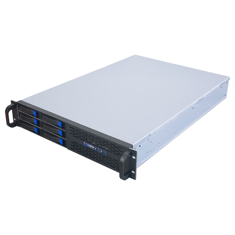 Hengyu 2U multi-disc position rack hot plug server industrial control storage host shell 2U CRPS power source EATX board