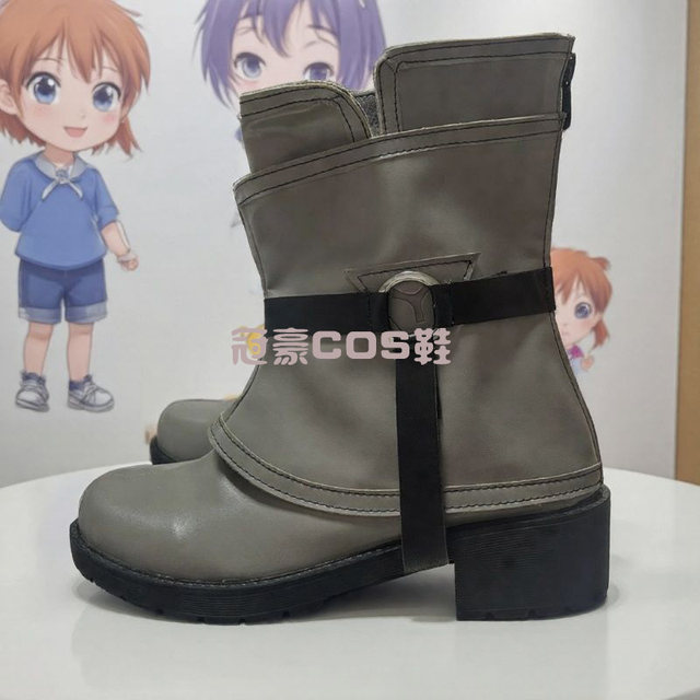 Waste Abyss War Ghost Amoya Moya Mer Cosplay Shoes Boots