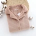 Đồ ngủ trẻ em flannel phụ huynh-trẻ em mặc dày mùa đông nam và phụ nữ lông cừu san hô kích thước lớn phù hợp với dịch vụ nhà giản dị đồ ngủ mùa đông Giống cái