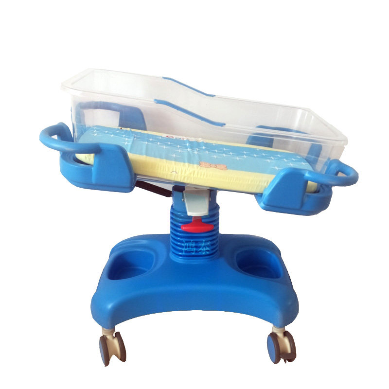 Medical abs crib multifunction moon stroller with wheel lifting anti-spitting milk baby bed cart obstetrics
