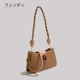 Небольшая дизайнерская универсальная японская демисезонная брендовая сумка подмышку, коллекция 2022, премиум класс