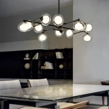 Современная и минималистичная люстра для гостиной, креативный светильник, барная настольная лампа, скандинавский стиль