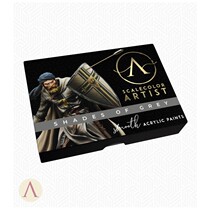 Scale75 SSAR-03 SHADES OF GREY ARTIST TOOTHPASES SHADE SHADE SHADE LACQUER