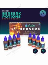 Scale75 SSE-104 Berserk Potions Dark Brown Magic Contrast Paint - Berserk Potions Paint Set