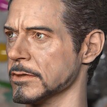 Han Dong Iron Man Tony Head Eagle Hand Painting Video Tutorial Lecture 4: Skin Texture