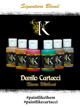 KIMERA KOLORS KK CHIMERA ACRYLIC PAINT SET 6 COLORS FOREIGN MASTER SIGNATURE SET 30ML