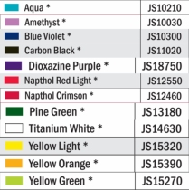 JO SONJAS MINIATURE PAINT STARTER SET WARHAMMER GAME 12 COLORS 15ML POINTED NOZZLE BOTTLE DIVIDED INTO JS