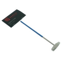 (Night Workshop) HZT box double-headed small hammer plastic head metal head hammer set knock piece clamping