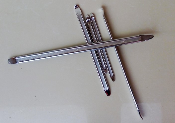 Xe máy xe đạp phẳng xà beng công cụ lốp xe ba bánh xe điện xe tải lớn lốp lốp lốp - Bộ sửa chữa Motrocycle full bộ dụng cụ sửa xe máy