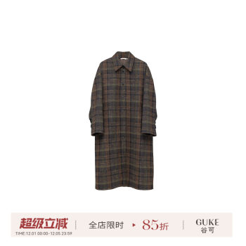 Gu ke retro fashion woolen jacket