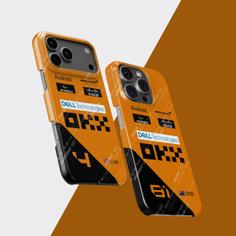 Dizsy F1 Racing Car Lando Norris 2024 Piastri Merchandise Phone Case Suitable for Mclaren Fans Dizsy F1 Racing Car Lando Norris 2024 Piastri Merchandise Phone Case Suitable for Mclaren Fans