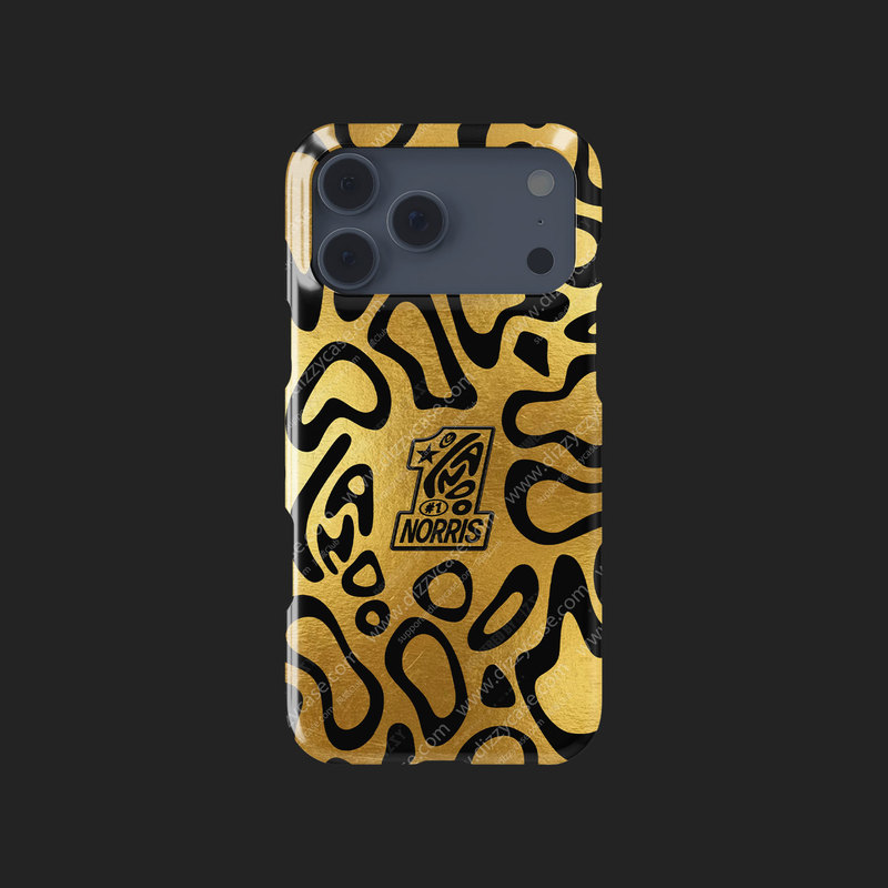 Dizsy F1 Driver Lando Norris 2025 Season Wdc Championship Ln1 Fan Gold Helmet Same Livery Norris Commemorative iPhone 17Pro Phone Case Samsung Google