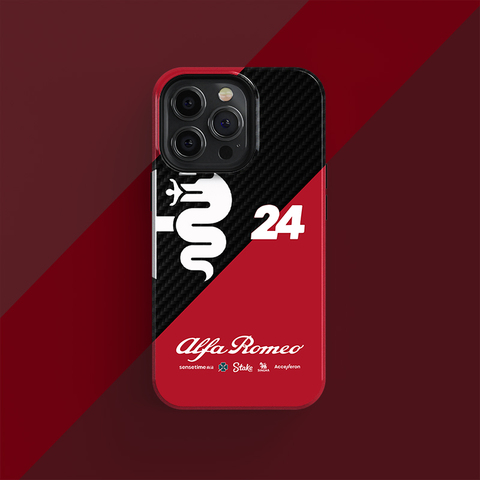 Red — Alfa Romeo 24 New Motorsport 14, 13, 12 iPhone Case