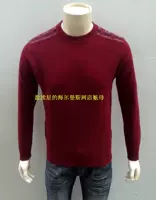 Counter chính hãng mới Hellmans E134D70 áo len cashmere cổ tròn nam mùa thu và áo len dệt kim mùa đông đặc biệt - Áo len Cashmere áo thun tay dài nam