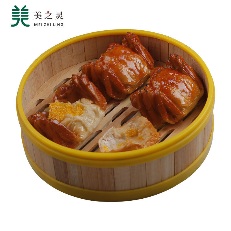 New Products Spot High Simulation Steamed Hairy Crab Model Props Seafood Samples Yangcheng Lake Crab Food Material Display