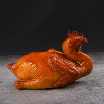 Hot selling simulated barbecue model Roasted chicken sample Beijing roast duck food mold display Food sample sauce duck