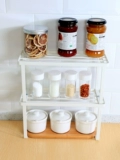 Hrenchman Gulek Kitchen Layer -Layer Feasting Rack Descontop Descop Rassing Bottleming Sorting Разделение полков хранения