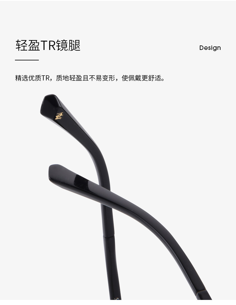 海伦凯勒眼镜框+凯米1.67无色防蓝光镜片套餐 图10