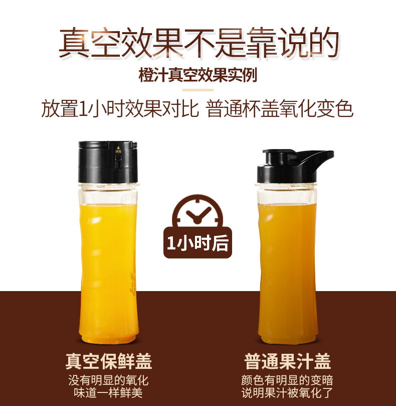 máy xay ép đa năng panasonic Máy ép trái cây Ranbem / Ruiben 309 mini cầm tay đa chức năng máy ép trái cây và rau nhỏ để gửi cốc nước - Máy ép trái cây máy ép trái cây philips