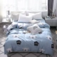 Hengyuanxiang cotton sinh viên đơn ký túc xá quilt đơn mảnh đơn đôi cotton 1.8x2.0 chăn trải giường - Quilt Covers