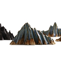 Handmade ceramic Shanzi Creative writing room utensils Mini Beacon Hill Chinese tea Pet tea play Kung Fu Tea Road ornaments