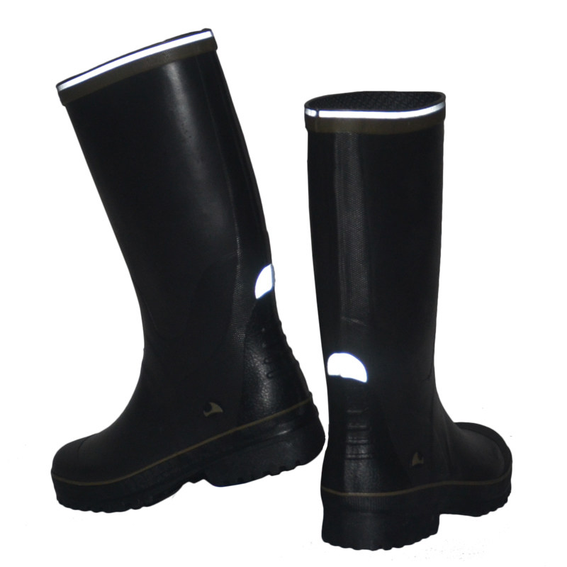 European limited edition natural rubber rain boots large size rain