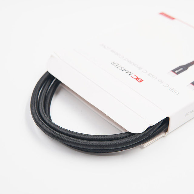 Bcmaster Original Dual Type-C Charging Data Cable MacBook Ctoc Tablet 60W Notebook Pd Fast Charging Cable 2m