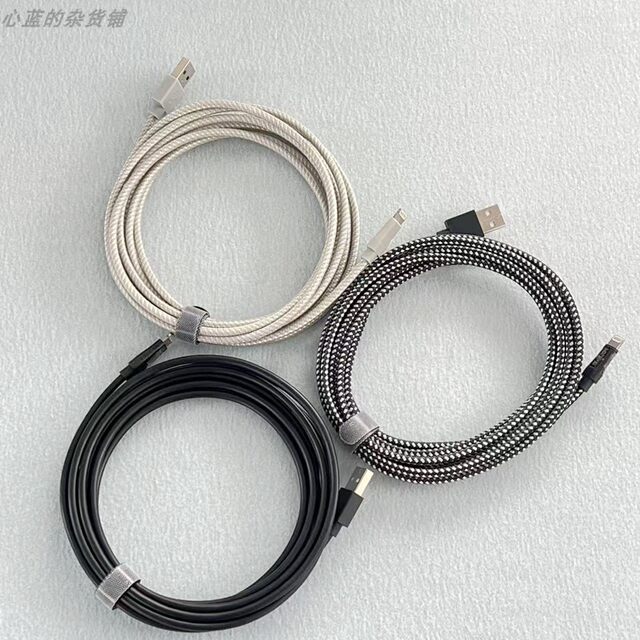 Kinps Original C48 Chip Mfi Certified Charging Data a to Lightning Cable Suitable for Apple 8 X Xr 11 12 13 14 Mobile Phones and Tablets 3m Long Cable 2.4A Fast Charging