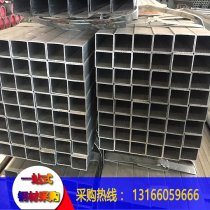 Spot supply large diameter thick wall square tube thick wall seamless square moment Q345B thick wall welding square tube manufacturers