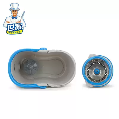 Secrets whirlwind rotary home hand-free lazier wash mop Rod automatic dewatering belt bucket Universal
