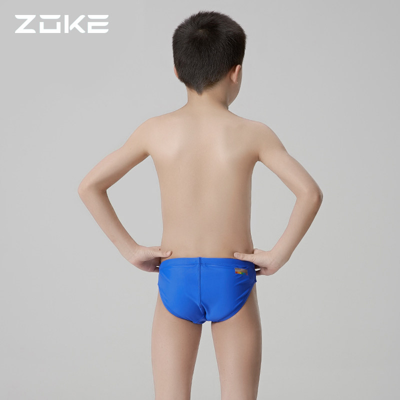 ZOKE Zhouke Kids Junior Swim Trunks Big Kids Quick Dry Breathable Exercise Training Competition Competitive Swim Trunks