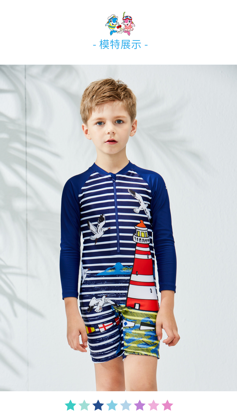 Đồ bơi trẻ em Zoke cho bé gái một mảnh áo chống nắng dài tay cho bé - Bộ đồ bơi của Kid đồ bơi tiên cá