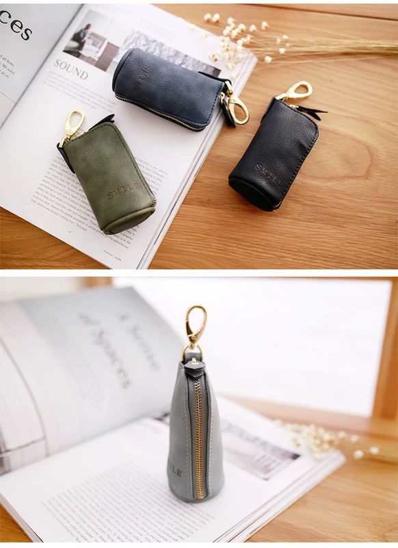 Pear búp bê phụ nữ xe chìa khóa túi nữ Hàn Quốc dễ thương đa chức năng sáng tạo công suất lớn ví mini coin