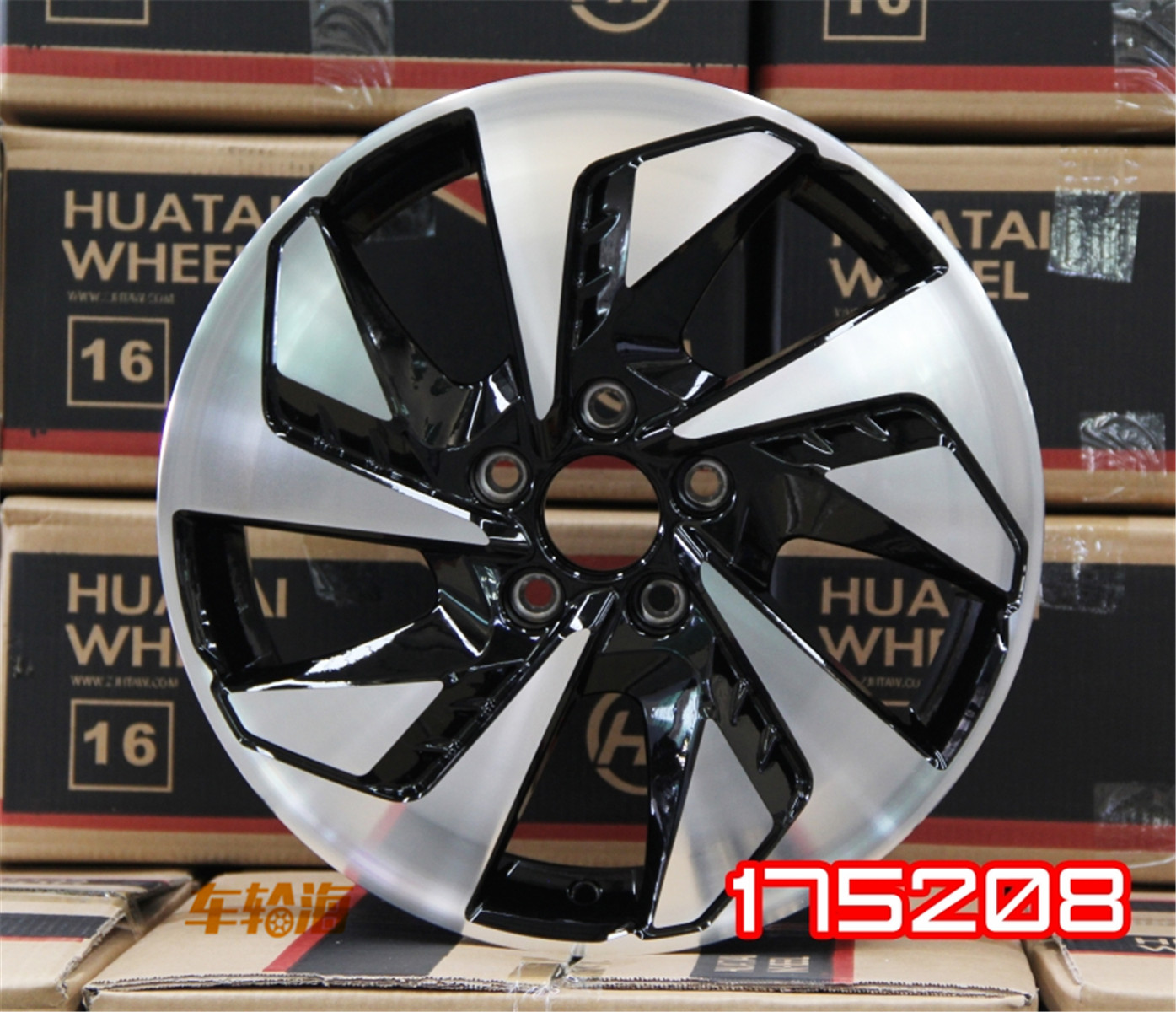 Áp dụng cho bánh xe Civic Lingpai Accord Bánh xe CRV Binzhi XRV Odyssey Bánh xe hợp kim nhôm 16 inch 17 inch - Rim mâm ô tô 12 inch
