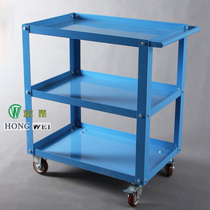 Hongwei supply three-layer trolley logistics trolley mobile trolley station trolley assembly type factory direct sales
